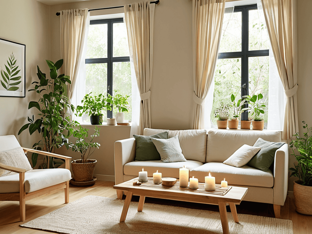 Smart Home Sanctuary Interior