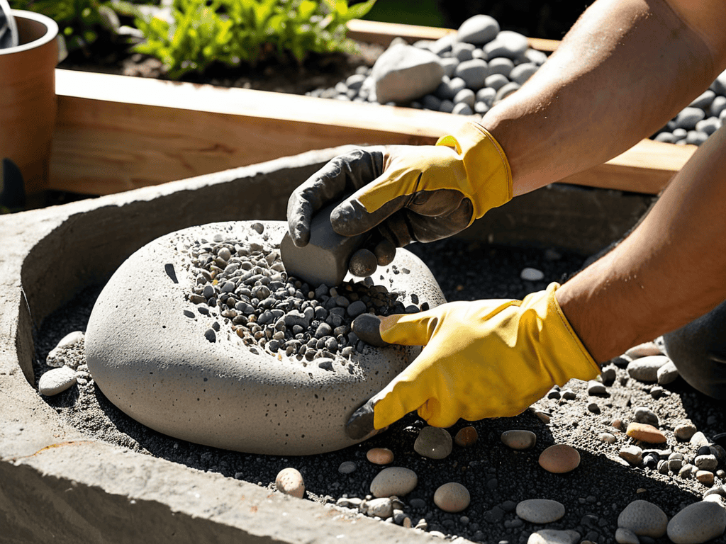DIY garden stepping stones guide