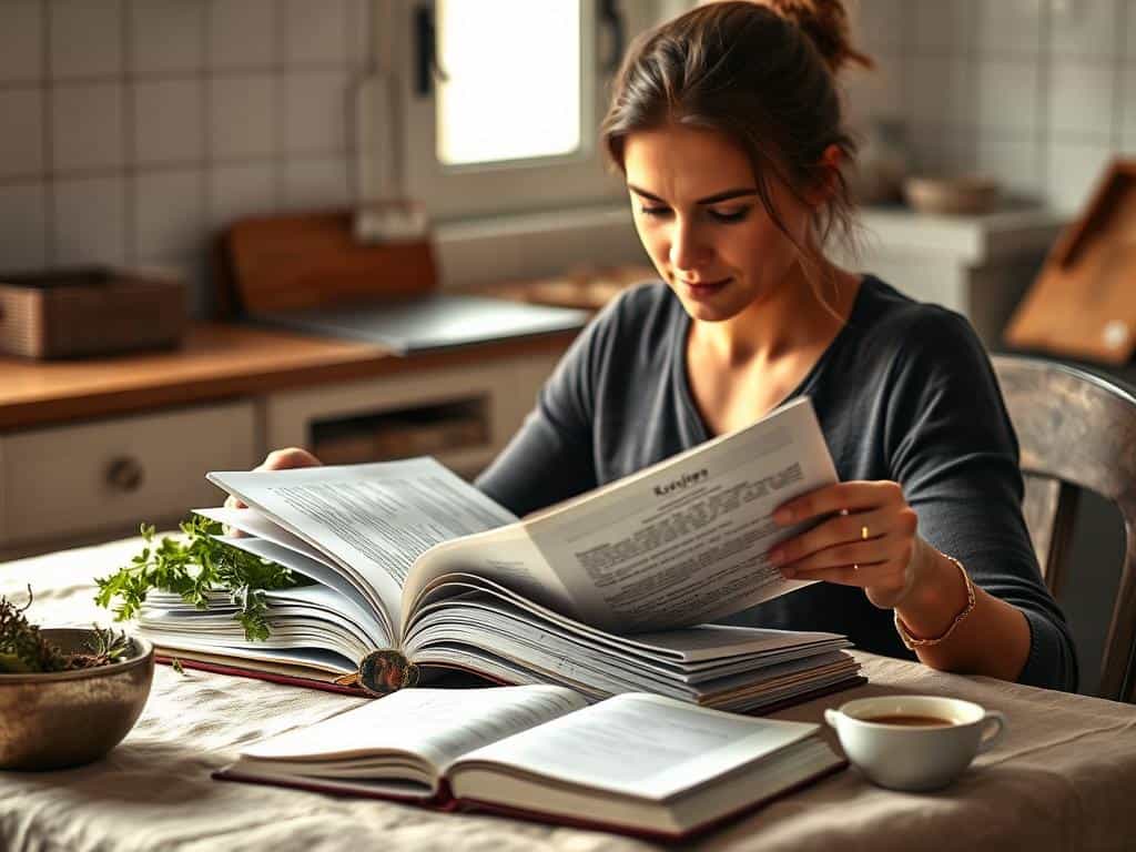 reading recipes