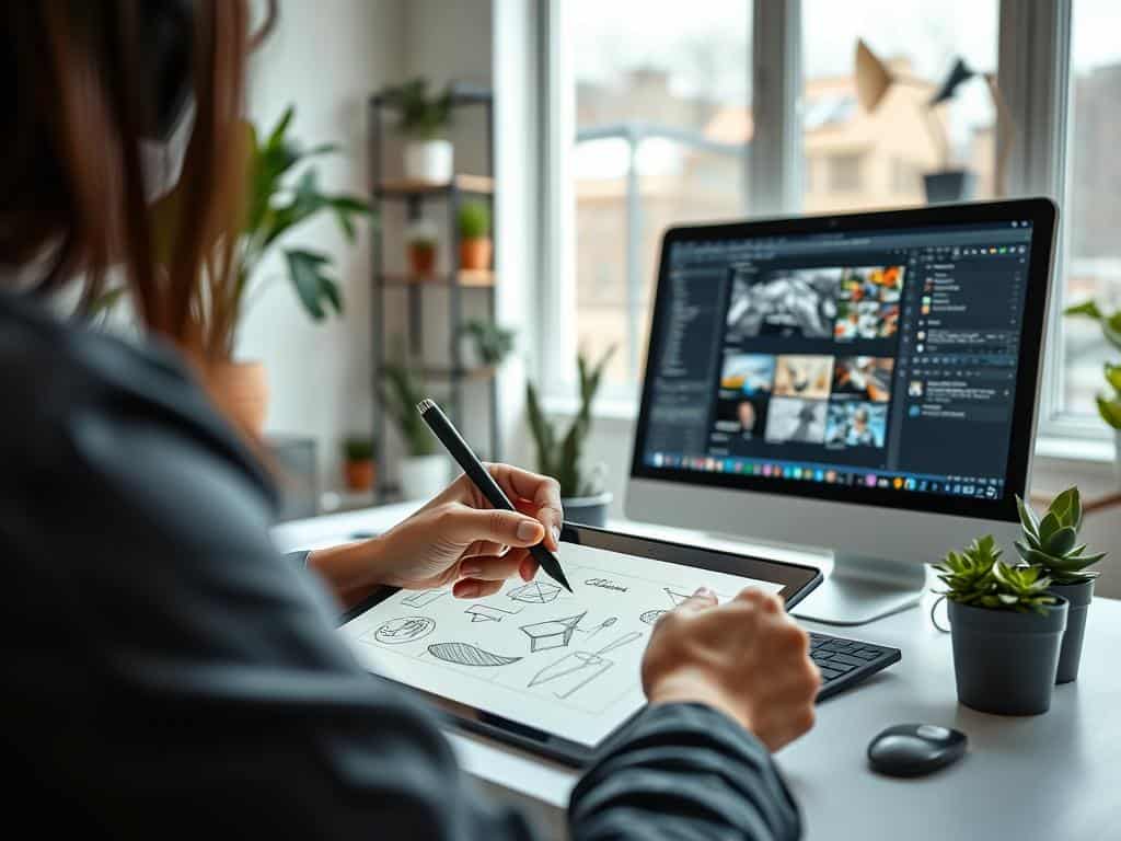 step-by-step graphic design