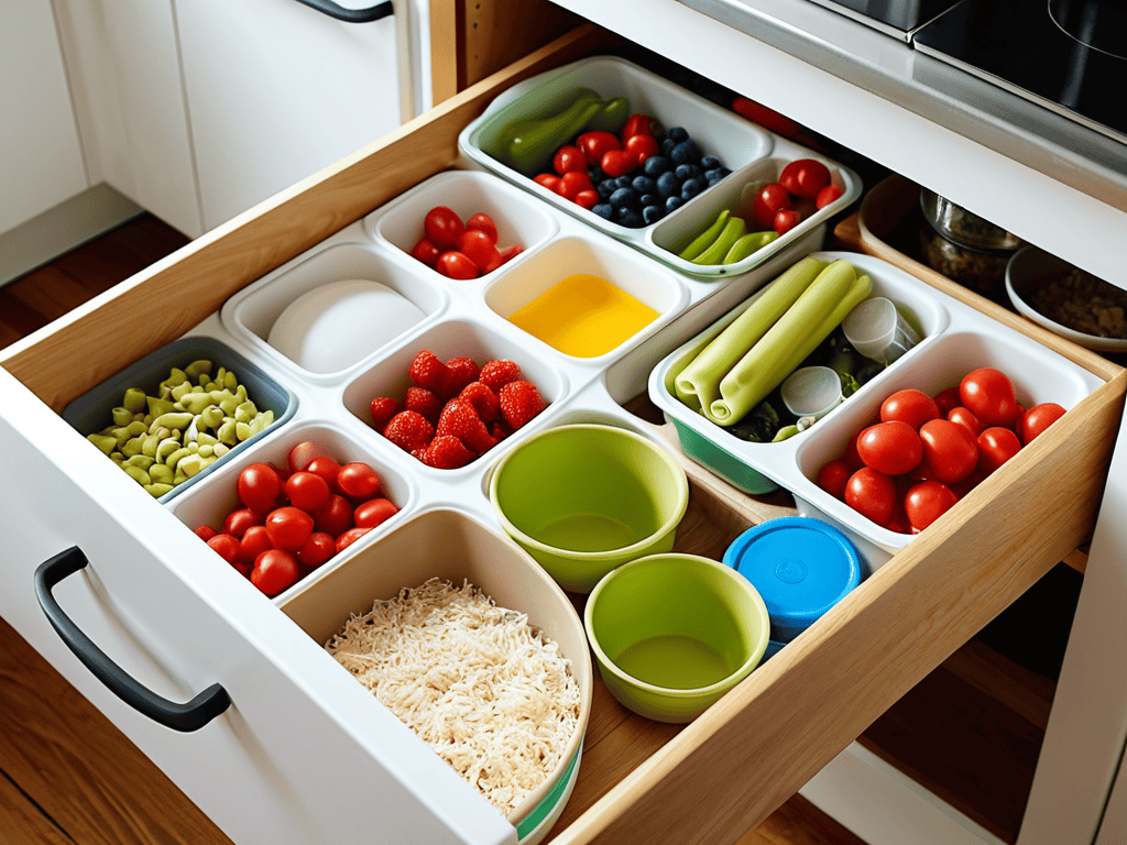 Organizing Tupperware Drawer