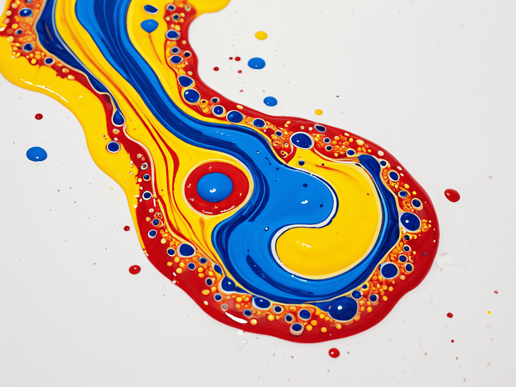 Poured Paint Acrylics Art Tips