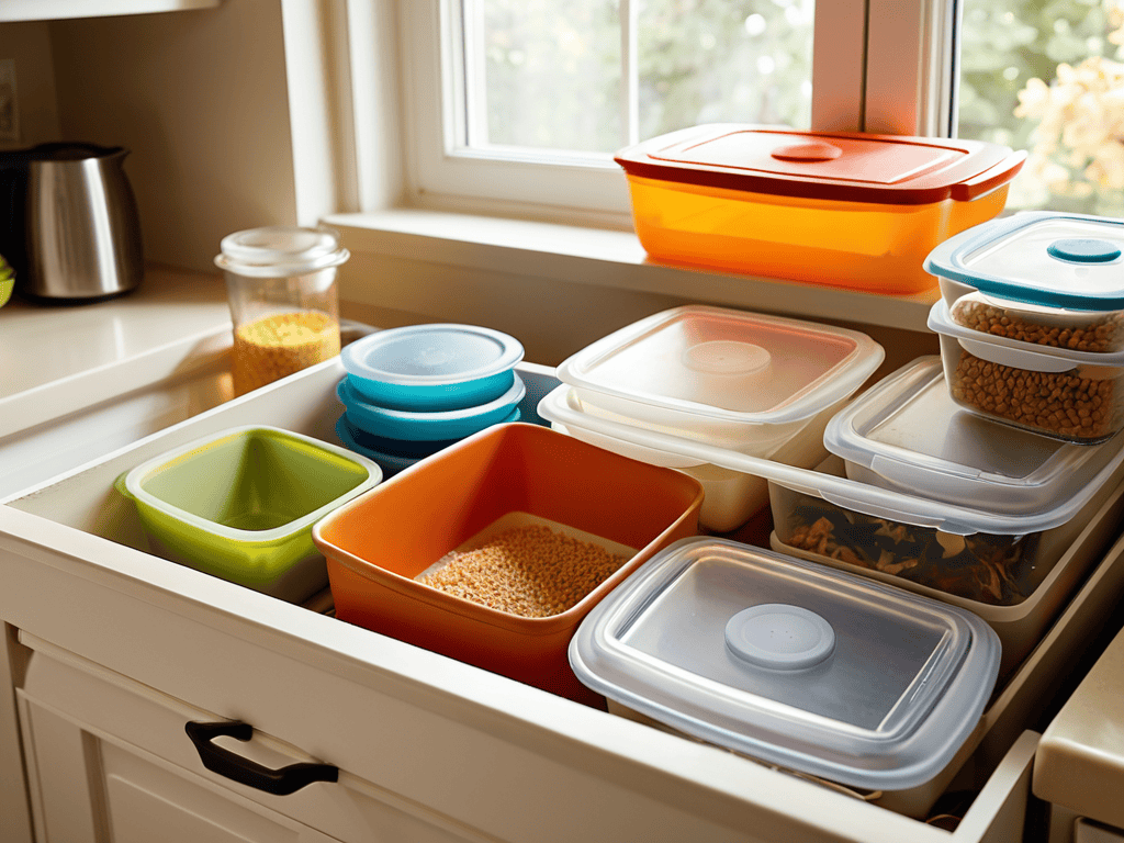 Tupperware drawer makeover tips