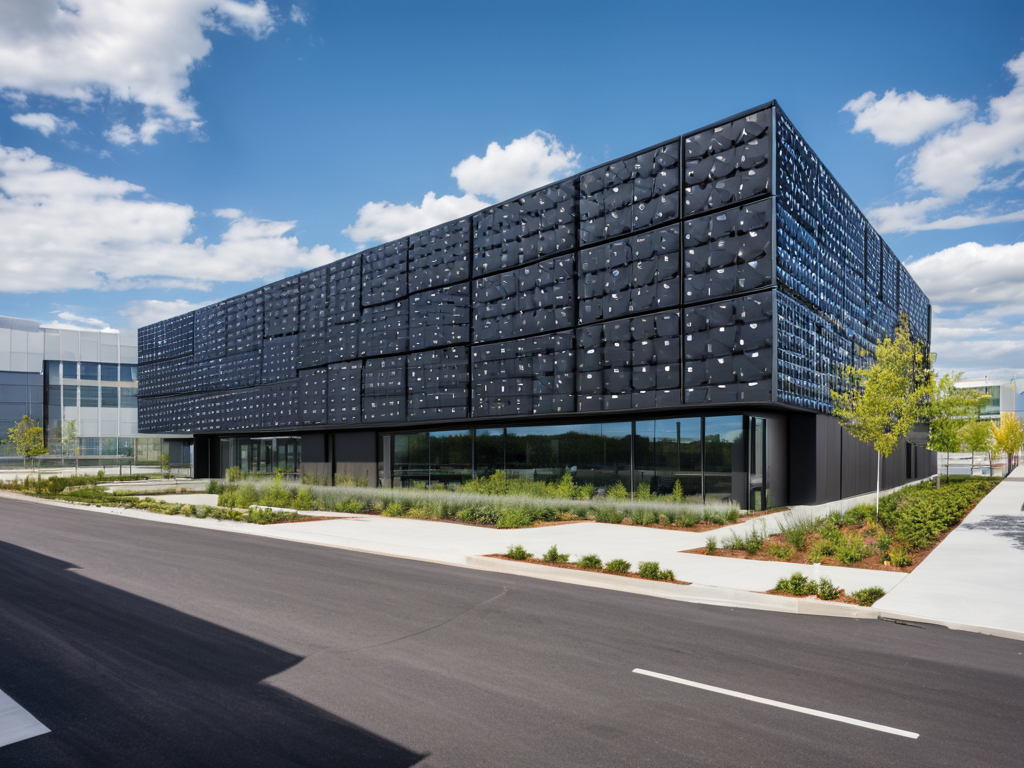 Aesthetic Solar Facades design