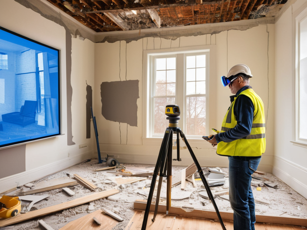 Lidar-Guided Renovation Equipment