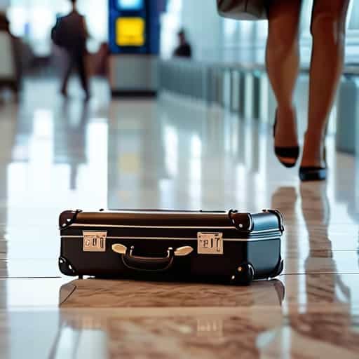 AI-driven baggage tracking recovery in action.