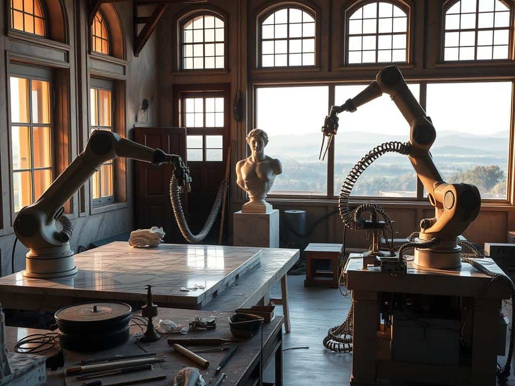 robotic sculptors transforming marble craftsmanship