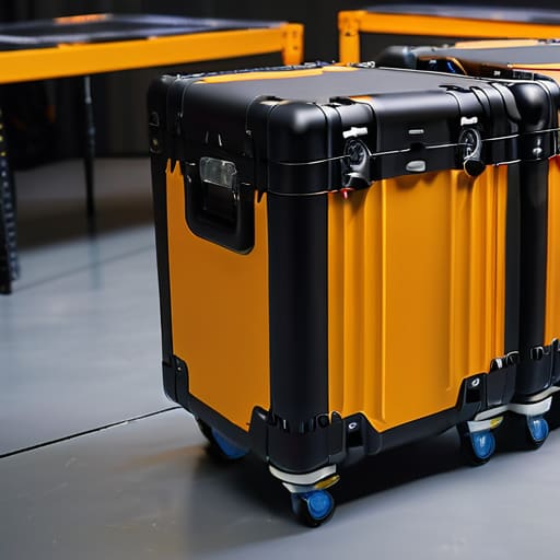Modular Tool-Chest Flight-Case Systems mobile workshop.