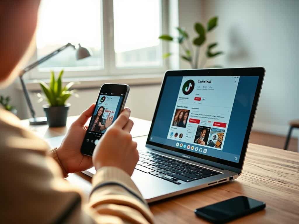 TikTok account setup
